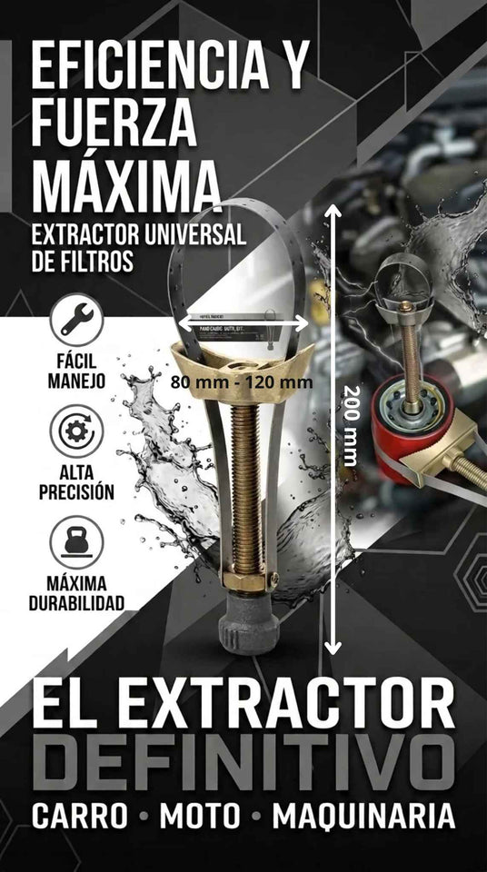 EXTRACTOR DE FILTRO PREMIUN