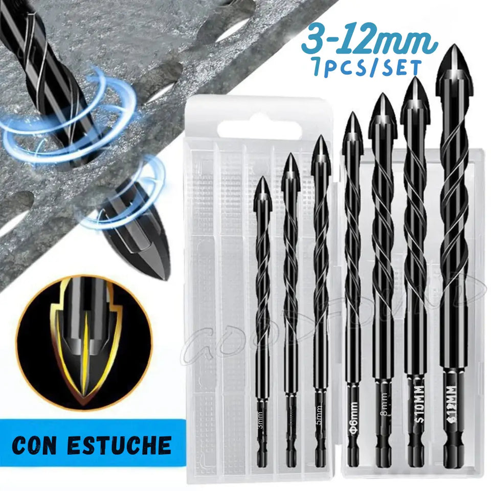 KIT DE 7 BROCAS PRO