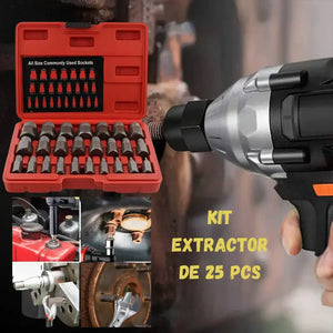 KIT EXTRACTOR DE 25 PIEZAS