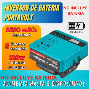 INVERSOR DE BATERIA PORTAVOLT