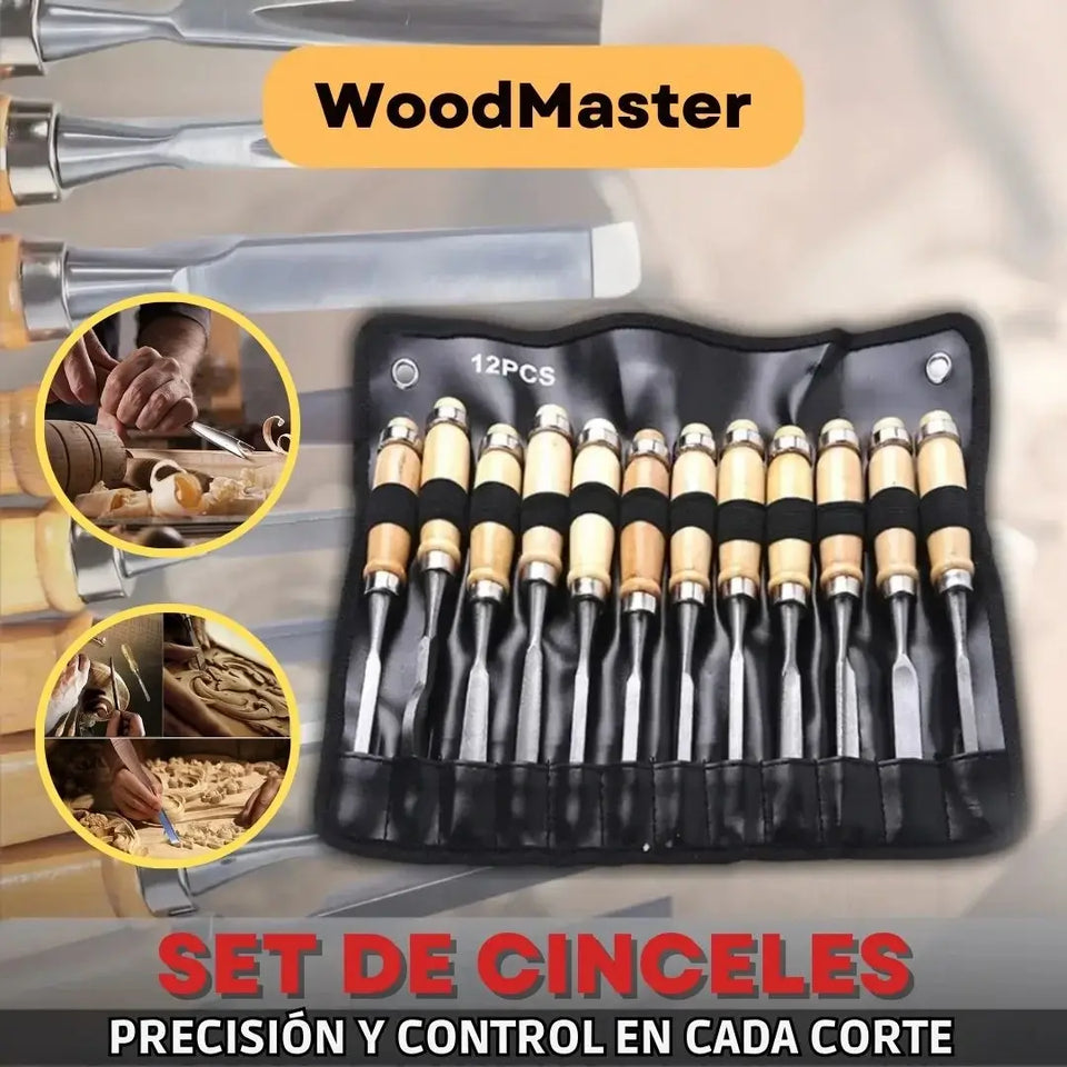 🚀 SET DE CINCELES WOODMASTER 🚀