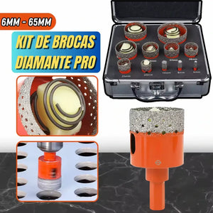 SET DE BROCAS DIAMANTADA PRO