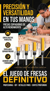 KIT DE BROCAS ENRUTADORAS