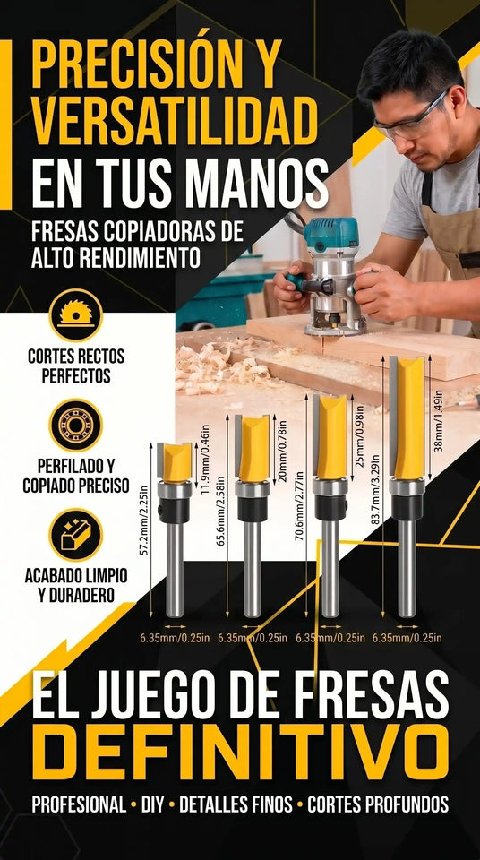 KIT DE BROCAS ENRUTADORAS