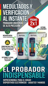 PROBADOR DE BATERIA DIGITAL 2X1