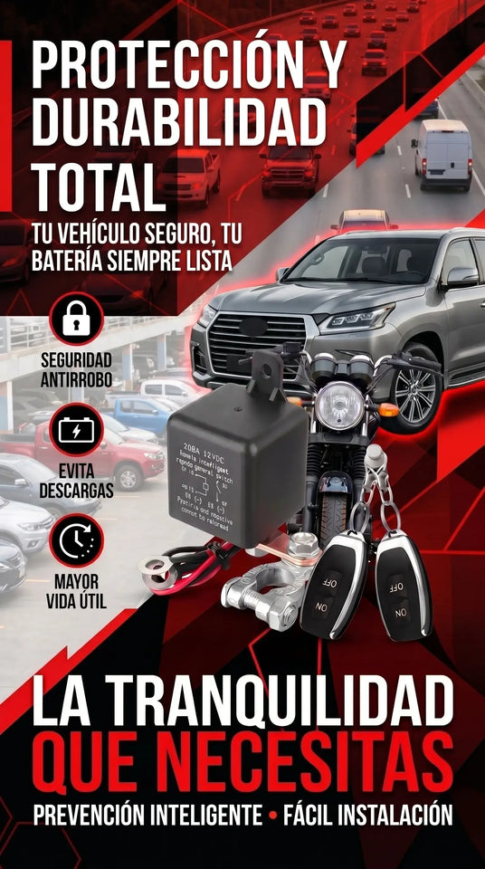 INTERRUPTOR DE BATERIA CORTAVOLT