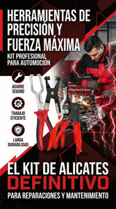 Kit de Alicates para Mangueras y Abrazaderas