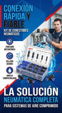 Kit de Conectores Neumáticos 80 Piezas